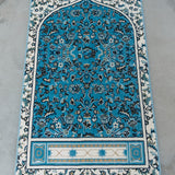 Made In Madinah Ultra Plush Prayer Mat - Teal