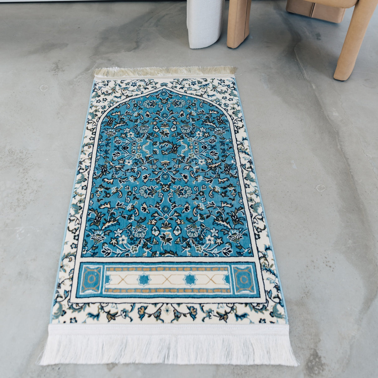 Made In Madinah Ultra Plush Prayer Mat - Teal