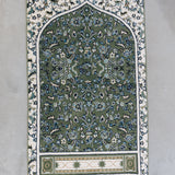 Made In Madinah Ultra Plush Prayer Mat - Green