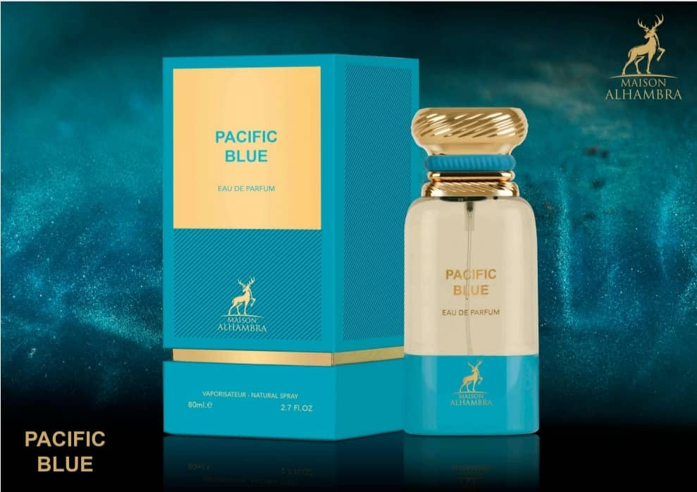 Pacific Blue 80ml Maison Alhambra 香水 Amazon.com : Maison Alhambra Pacific Blue EDP Unisex 2.7 Fl Oz