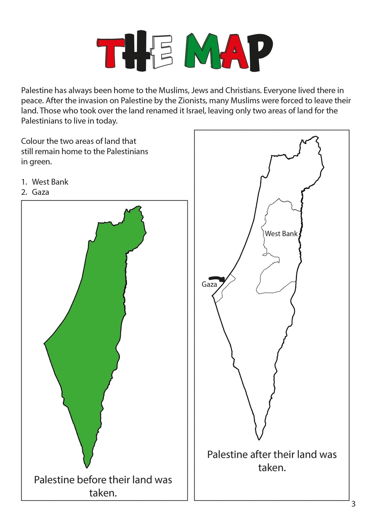 Palestine activity Book