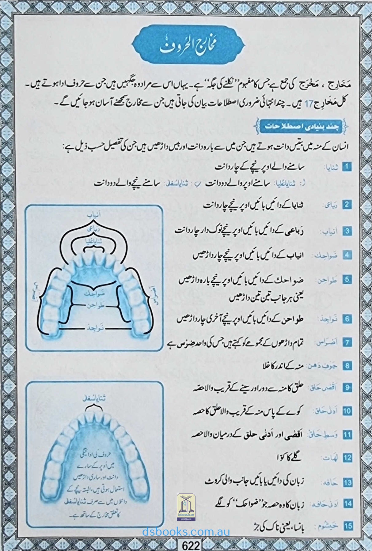 Hafzi Quran (15 Lines Per Page)(18.5cmx13)(Indo/Pak Script)