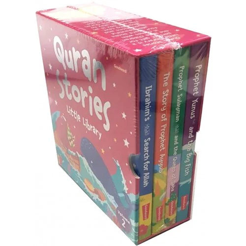 Quran Stories - Little Library - Vol.2 (4 Board Books Set)