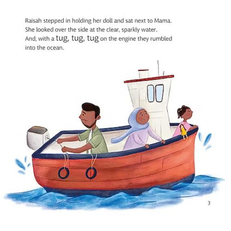 Raisah and the Boat trip