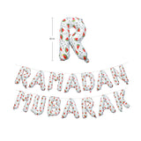 Ramadan Mubarak Deco Foil Letters