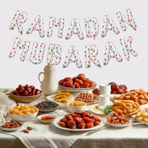 Ramadan Mubarak Deco Foil Letters