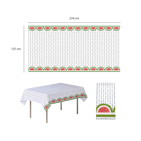 Ramadan and Eid - Table Cloth - watermelon