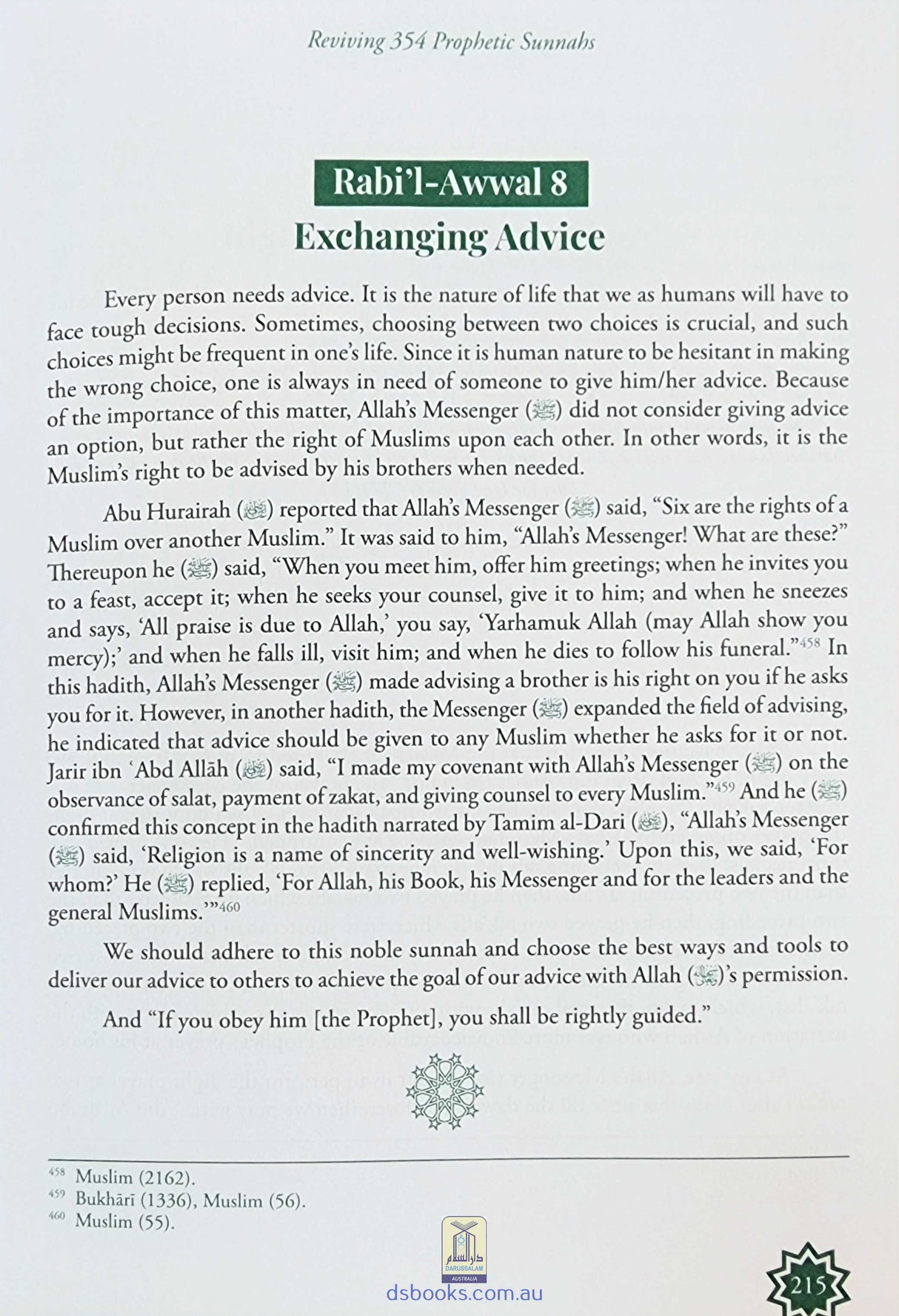 Reviving 354 Prophetic Sunnahs: A Practical Guide