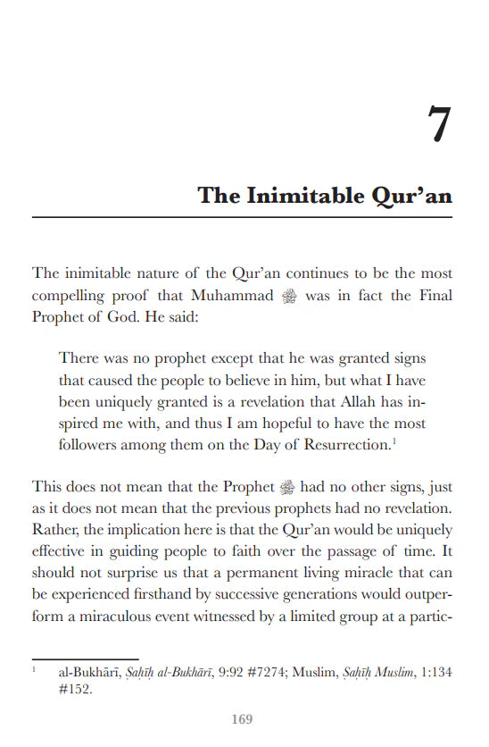 The Final Prophet Proof of the Prophethood of Muhmmad