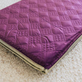 Travel Foldable Prayer Mat with Backrest - Purple