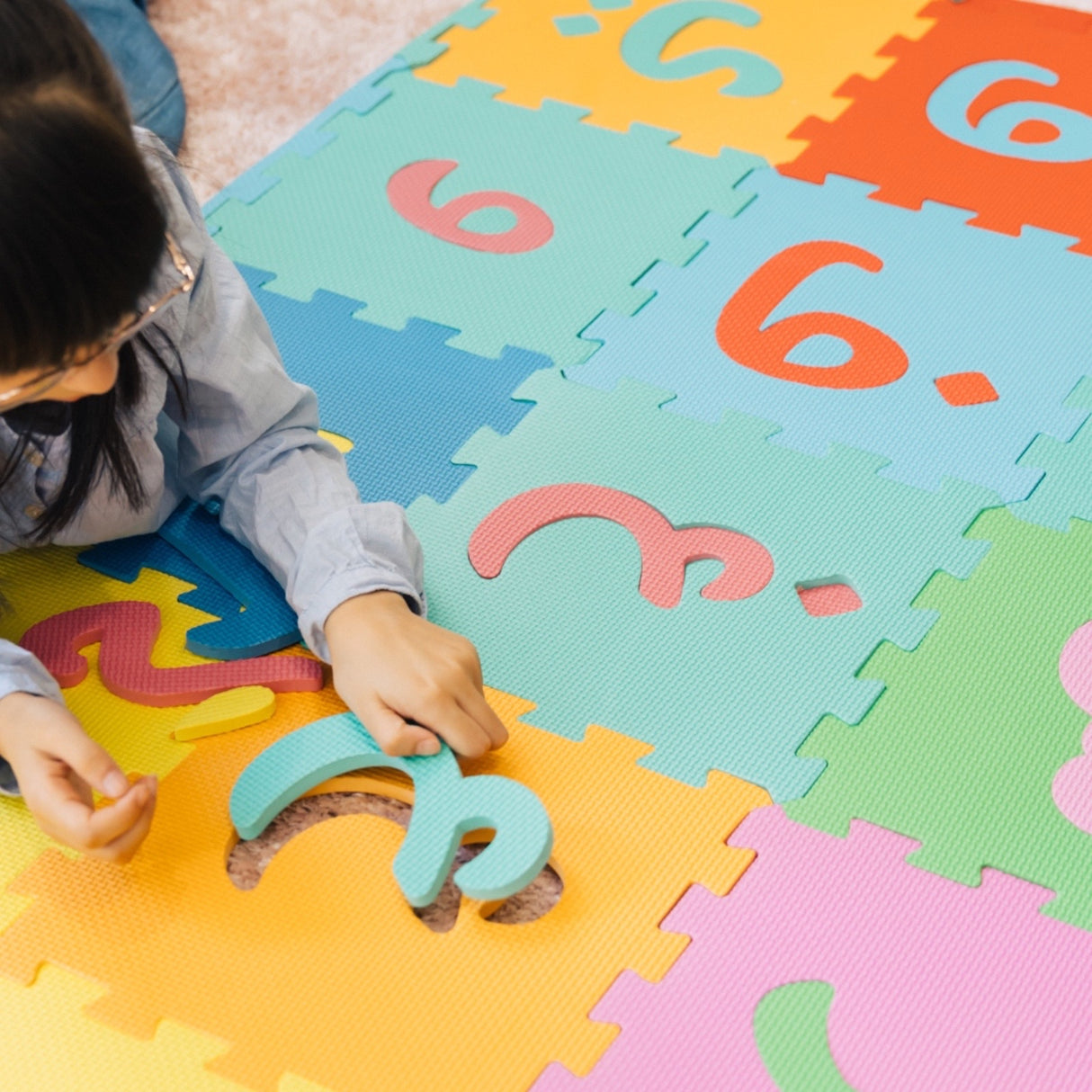 LARGE Arabic Alphabet Floor Play Mat Foam Puzzle