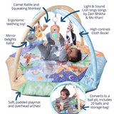 Arabic Alphabet 5-in-1 Activity Gym and Playmat