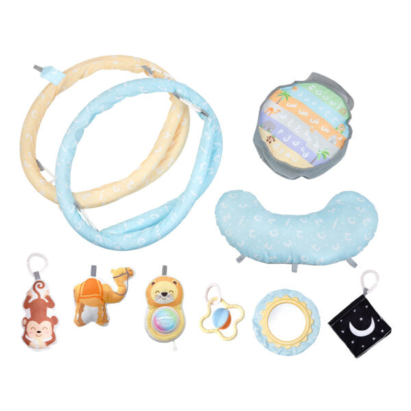 Arabic Alphabet 5-in-1 Activity Gym and Playmat