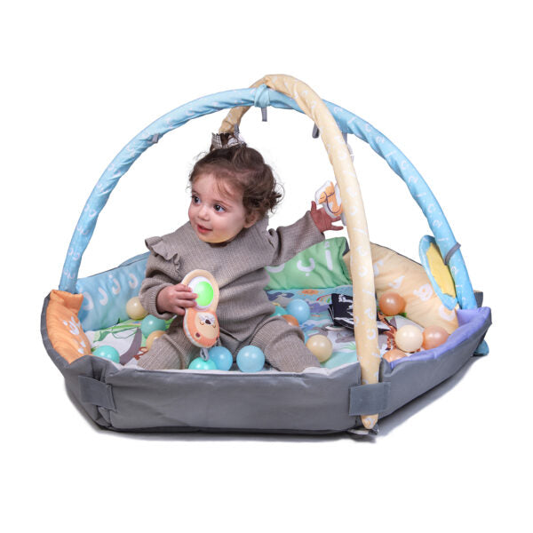 Arabic Alphabet 5-in-1 Activity Gym and Playmat