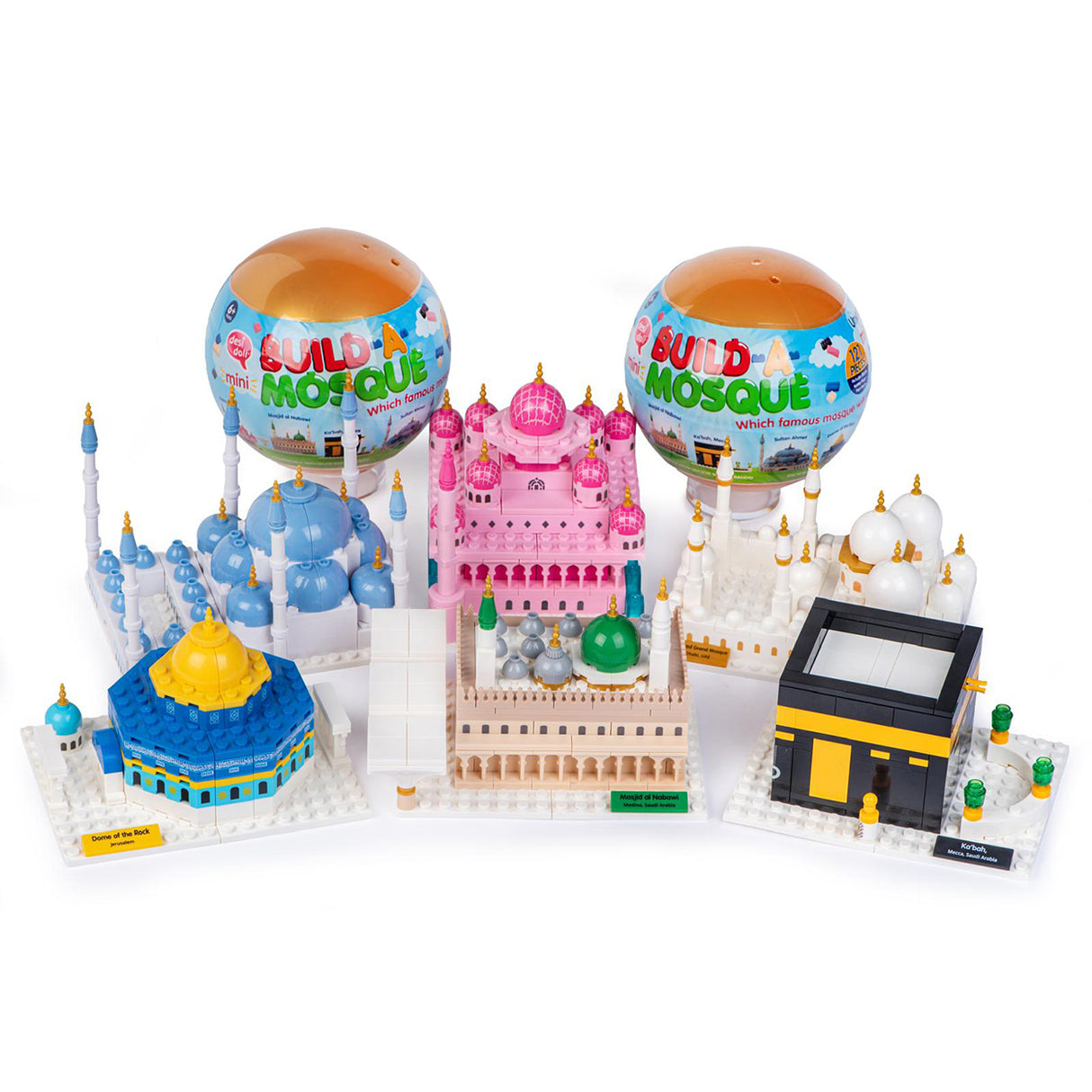 Build-a-Mosque Mini Surprise Ball Building Kits