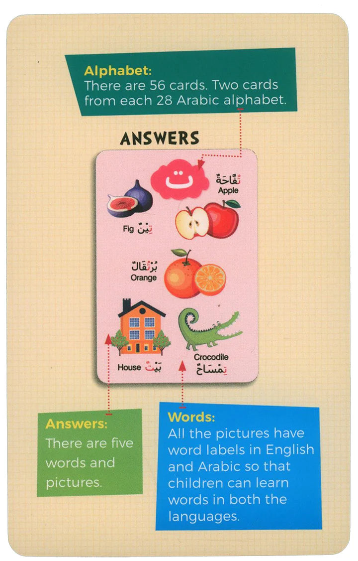 Early Learning Arabic Flash Cards