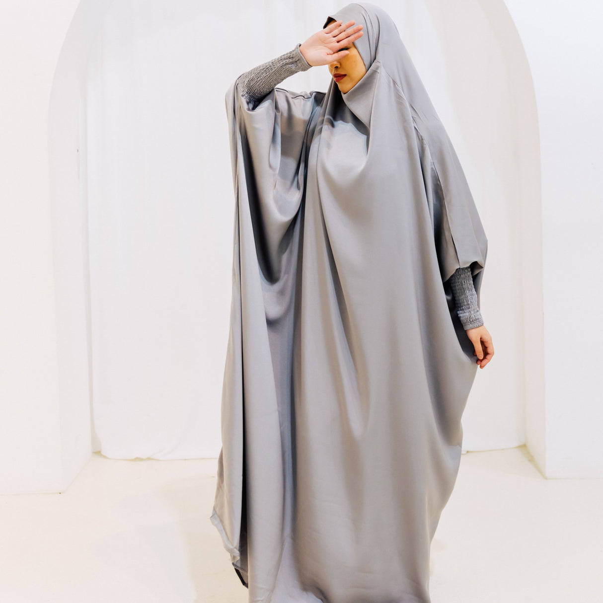 French Jilbab One Piece GREY