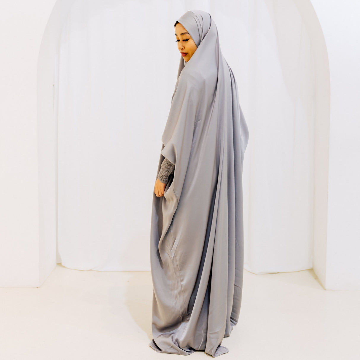 French Jilbab One Piece GREY