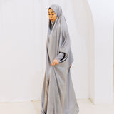 French Jilbab One Piece GREY