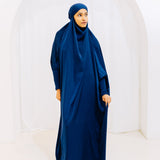 French Jilbab One Piece NAVY