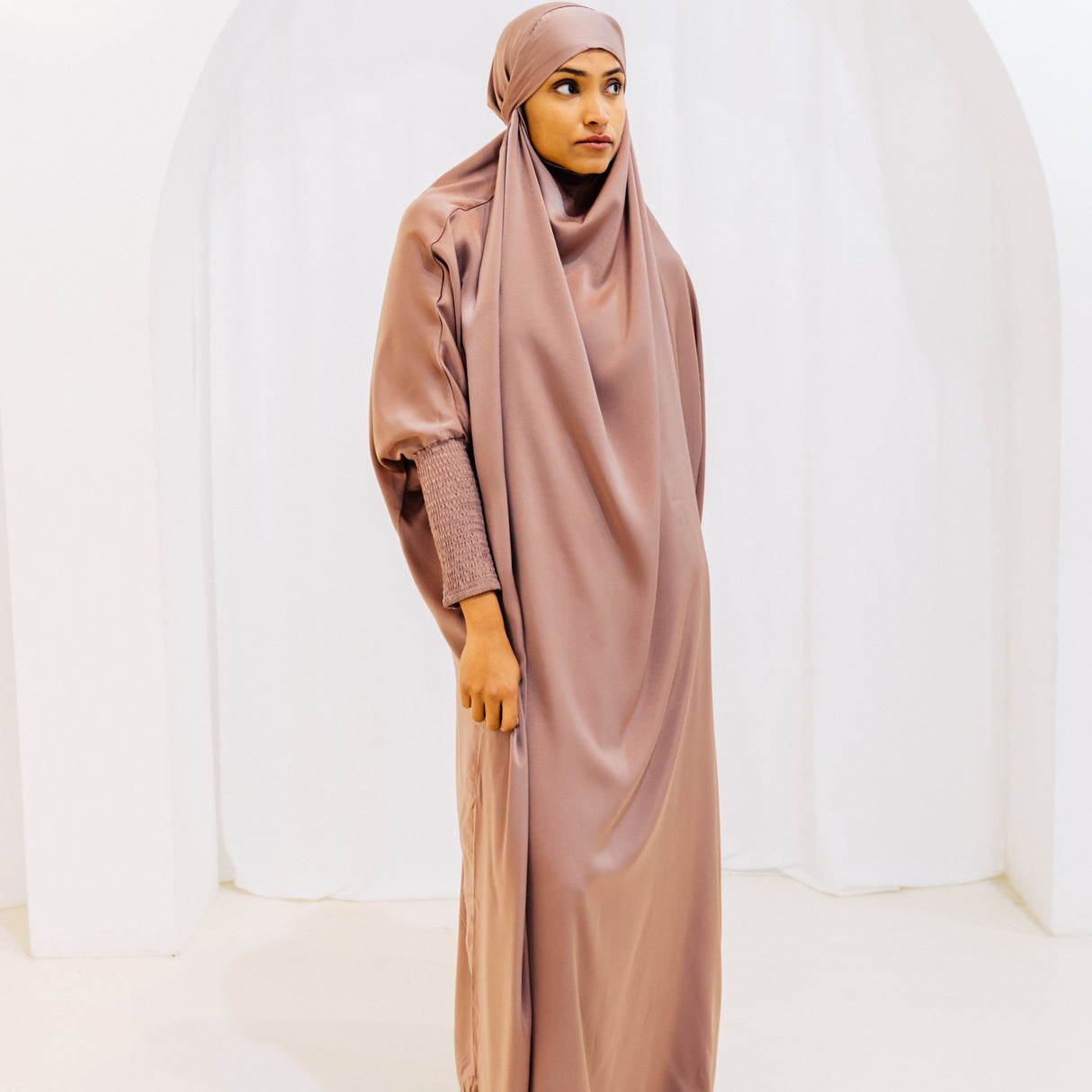French Jilbab One Piece COPPER ROSE