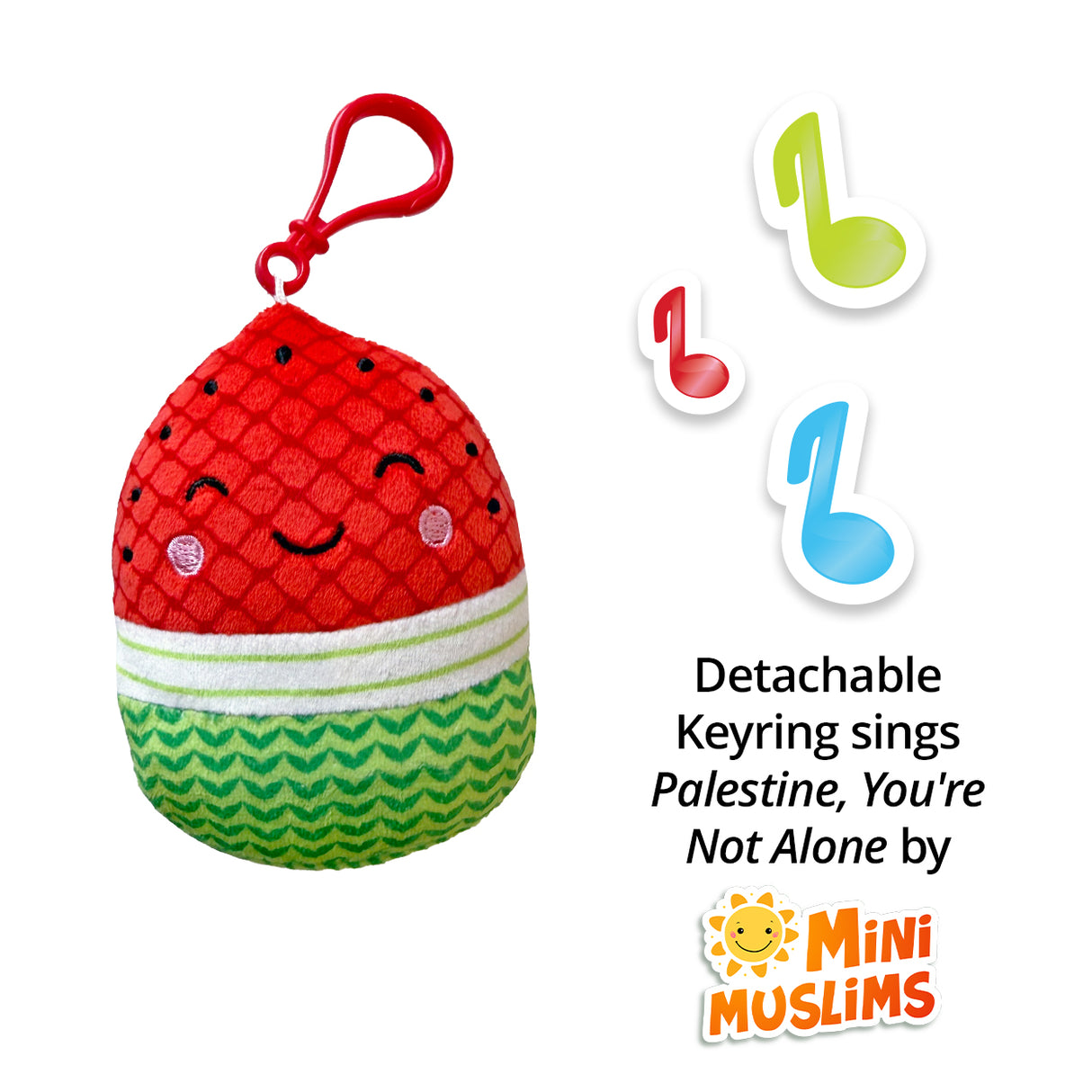 Habibeez Charity Plush and Singing Keyring