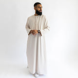 Ikaf Omani Thobe Beige for Men