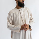 Ikaf Omani Thobe Beige for Men