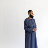 Ikaf Omani Thobe Charcoal for Men