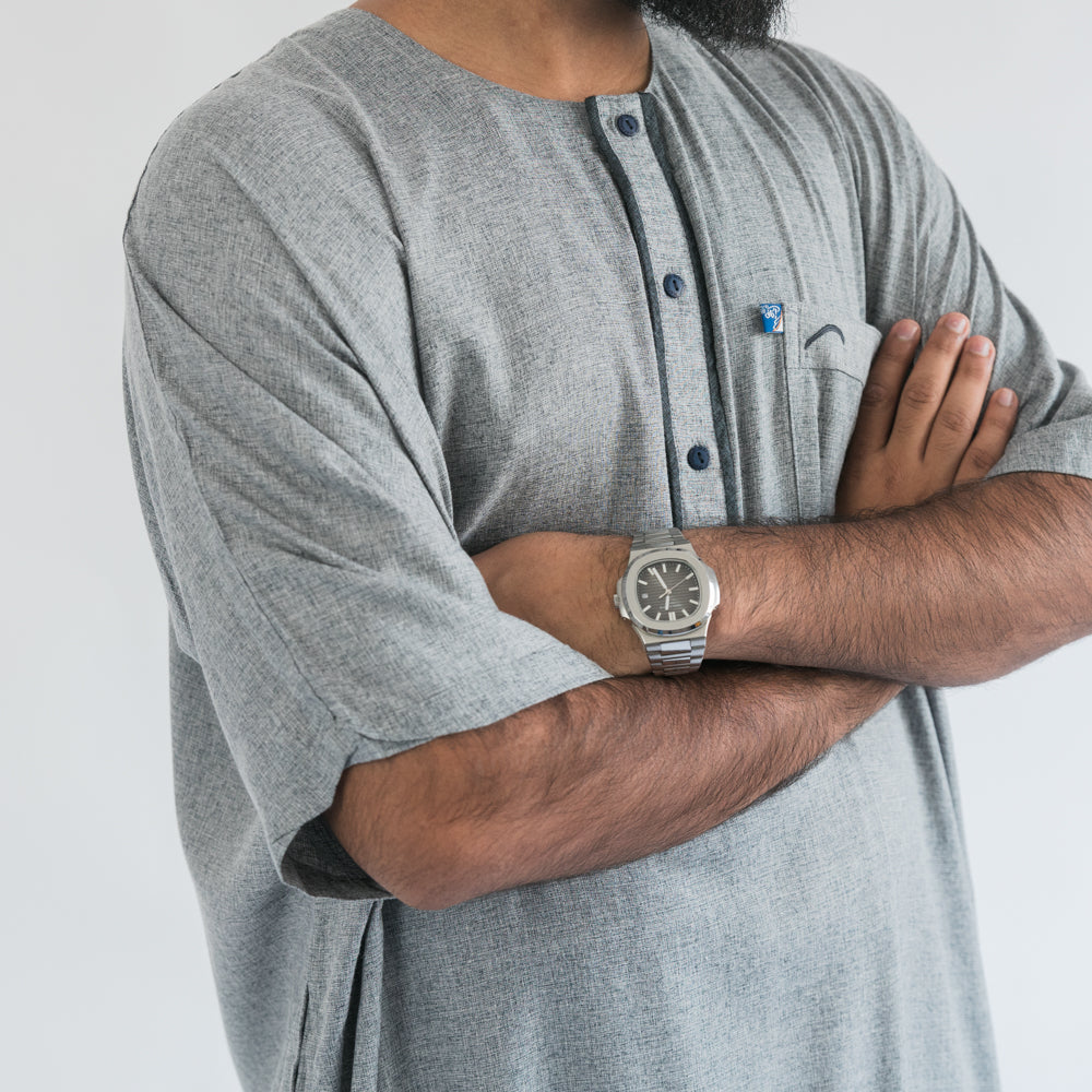 IKAF Half Sleeve For Men Plain