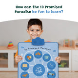 Interactive Islamic Wall Art - 10 Promised Paradise - My Salah Mat