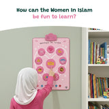 Interactive Islamic Wall Art - Women in Islam - My Salah Mat