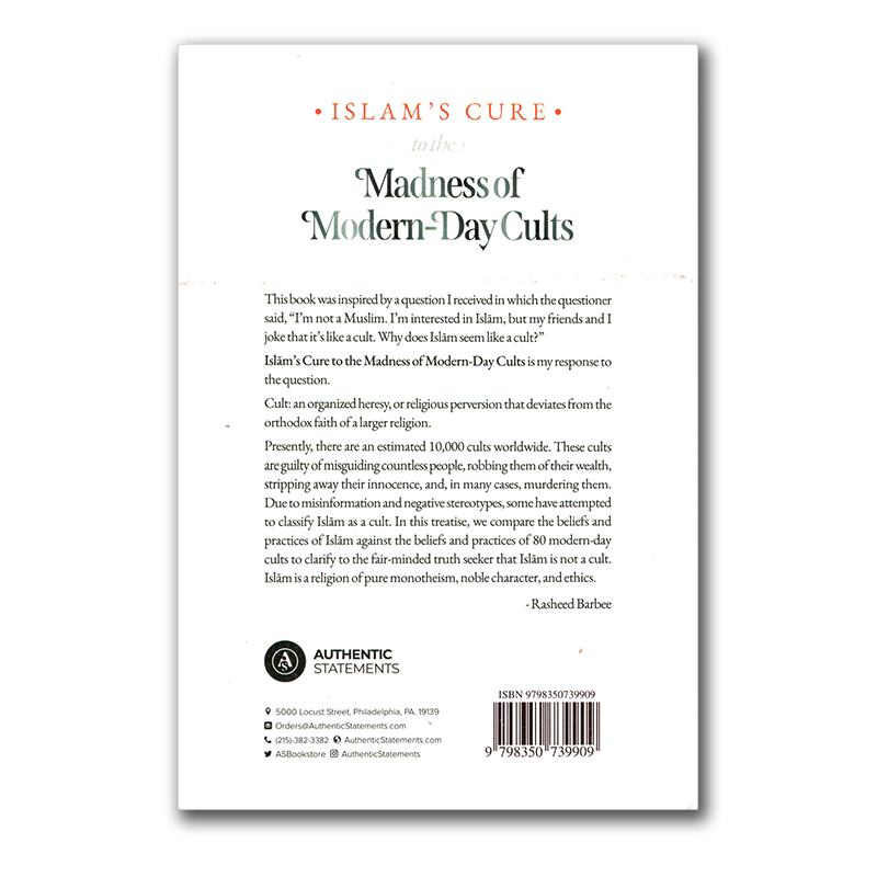 Islam's cure to the madness of Modern-Day Cults
