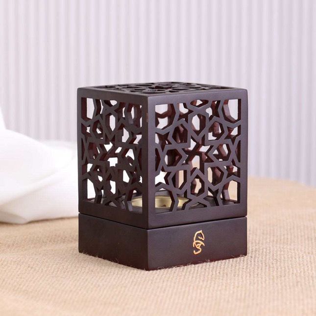 Luxury Bakhoor Burner Square Shape