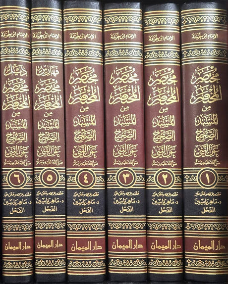 Mukhtasar Al Mukhtasar Min Al Musnad (6 Volumes Set) مختصر المختصر من المسند الصحيح عن النبي