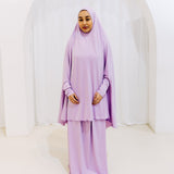 Premium Jilbab Sleeved LILAC
