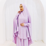 Premium Jilbab Sleeved LILAC