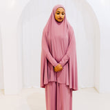 Premium Jilbab Sleeved PINK