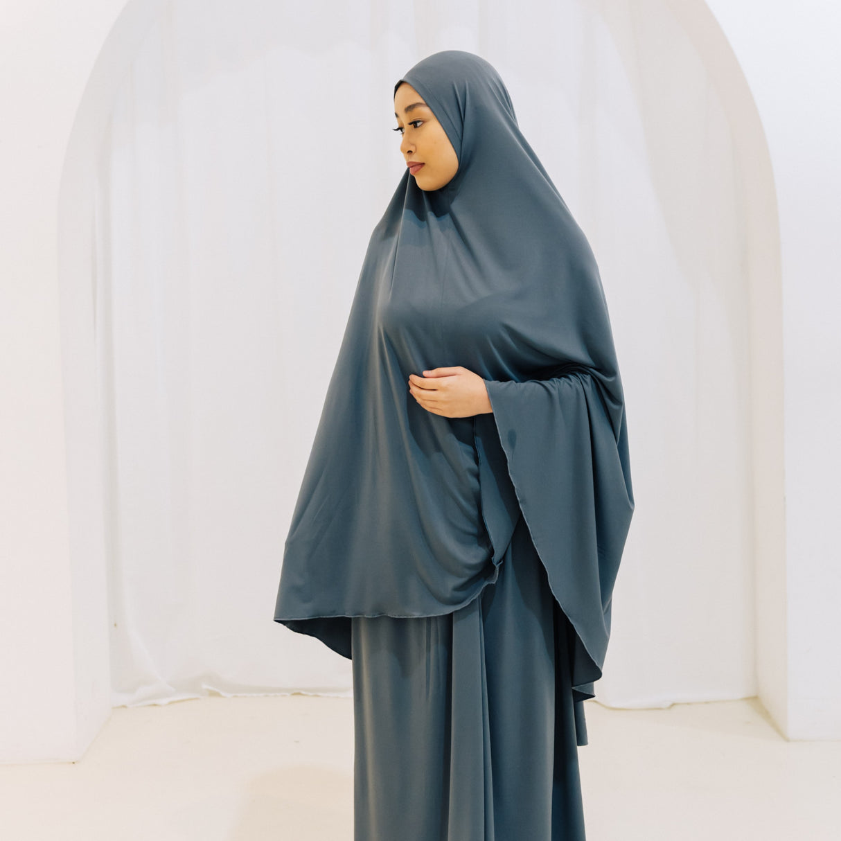 Premium Jilbab GREY