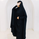 Premium XL Jilbab Sleeved BLACK