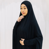 Premium XL Jilbab Sleeved BLACK