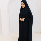 Premium XL Jilbab Sleeved BLACK