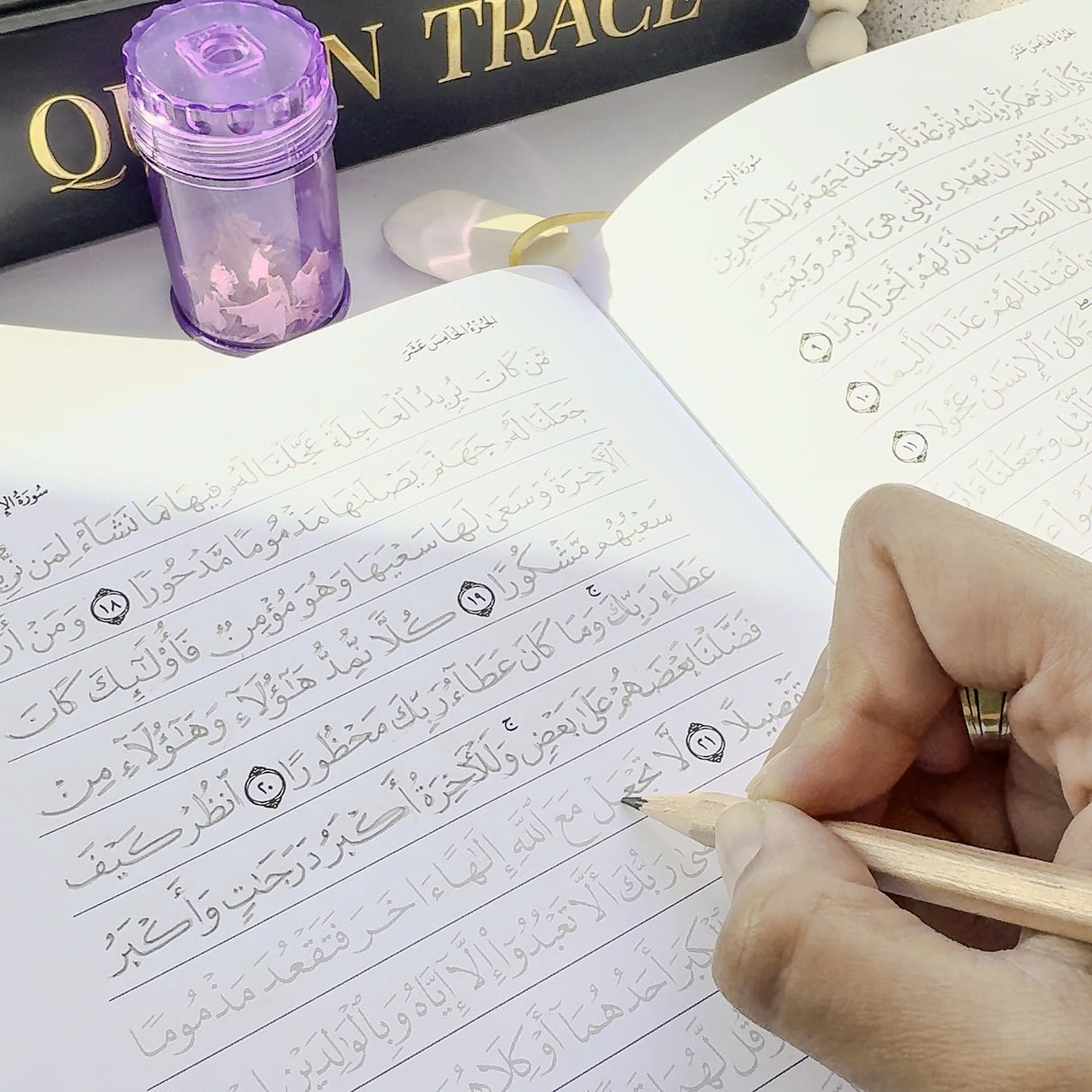 Quran Trace - Pink (Wardah Edition)