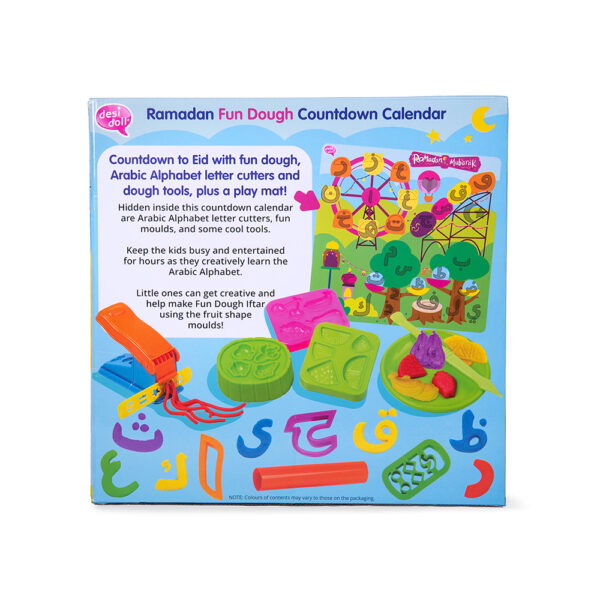 Ramadan Playdough Countdown Calendar