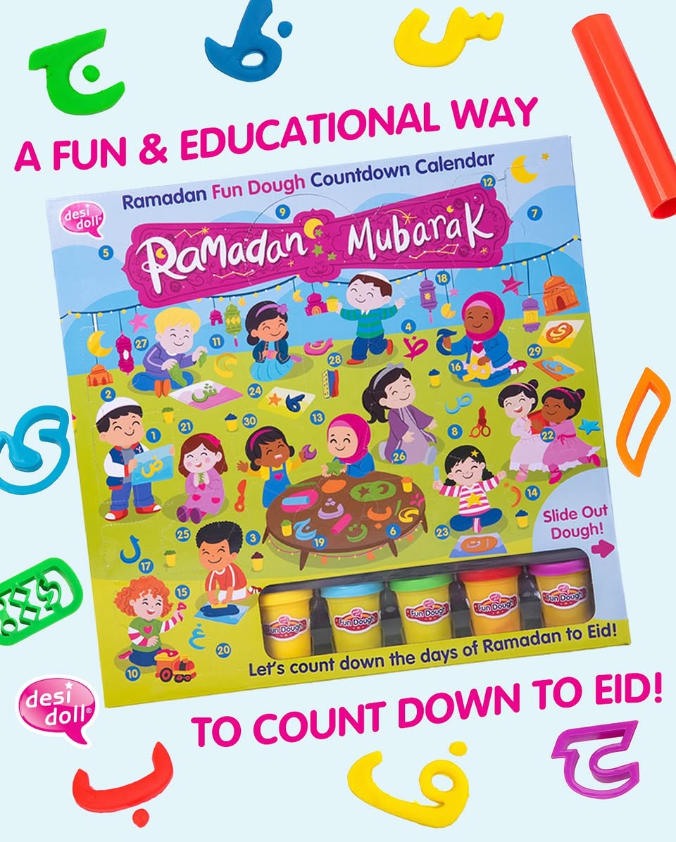 Ramadan Playdough Countdown Calendar