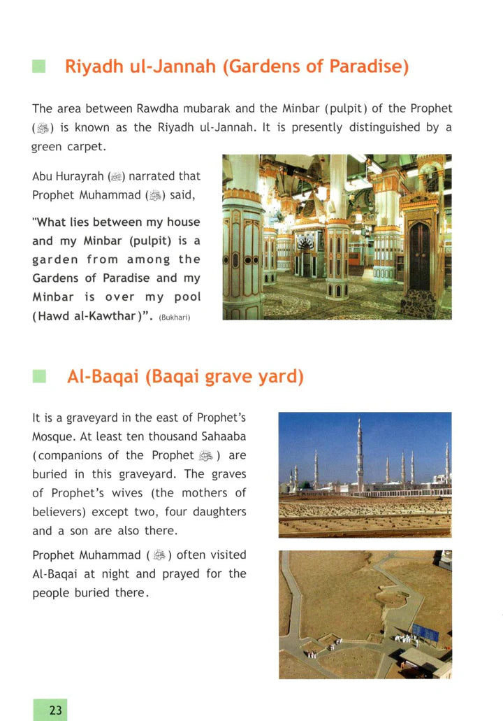 Sacred and Historical Sites in Islam