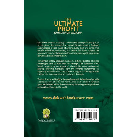 The Ultimate Profit : 40 Hadith on Sadaqah