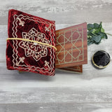 Velvet Quran Cover With Drawstring