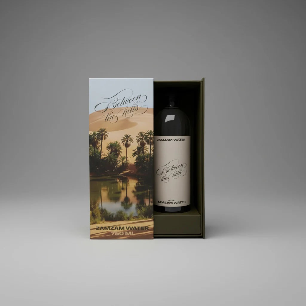 Zam Zam Water 750ml with Gift Box