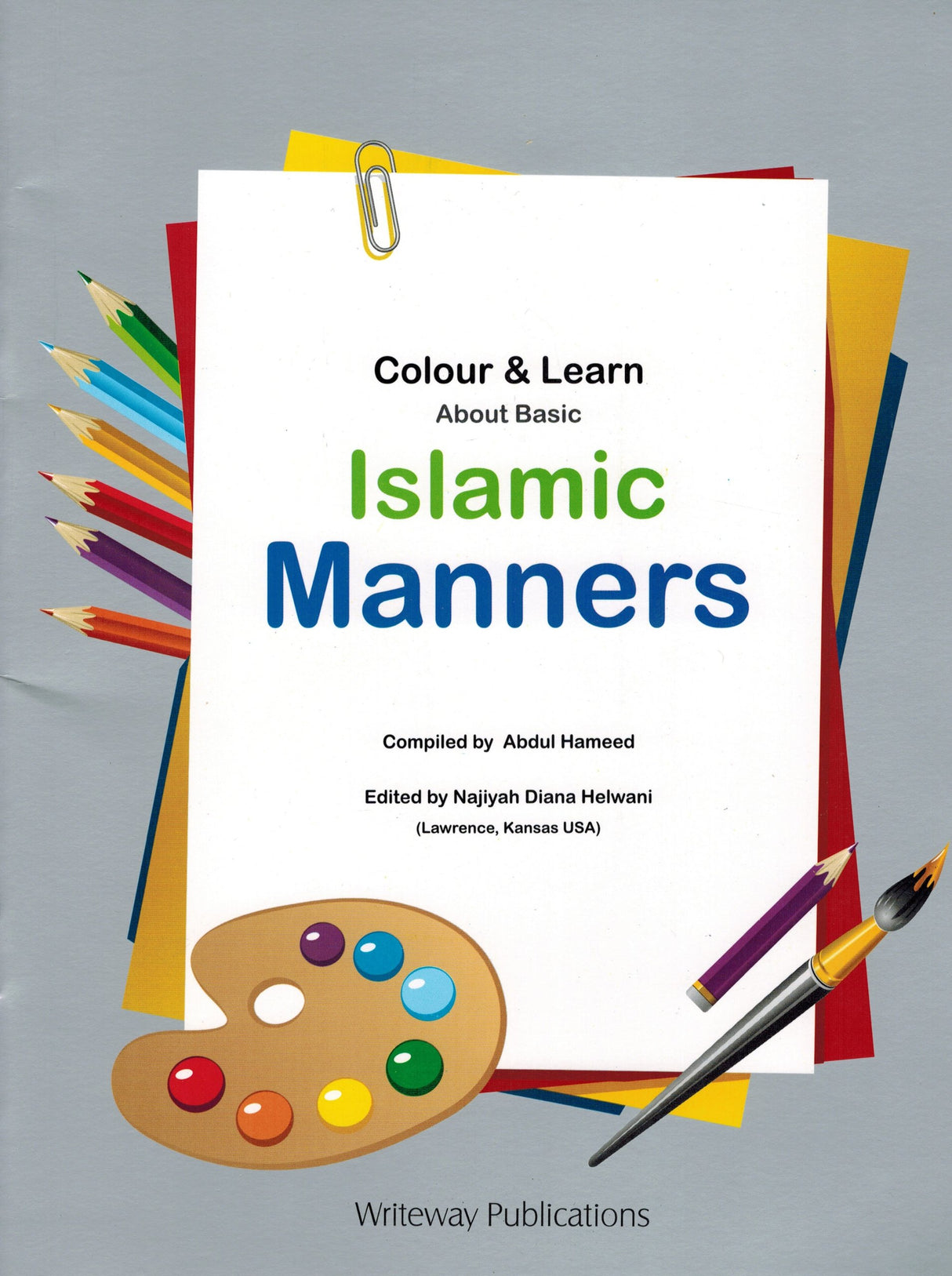 Colour and Learn About Basic Islamic Manners